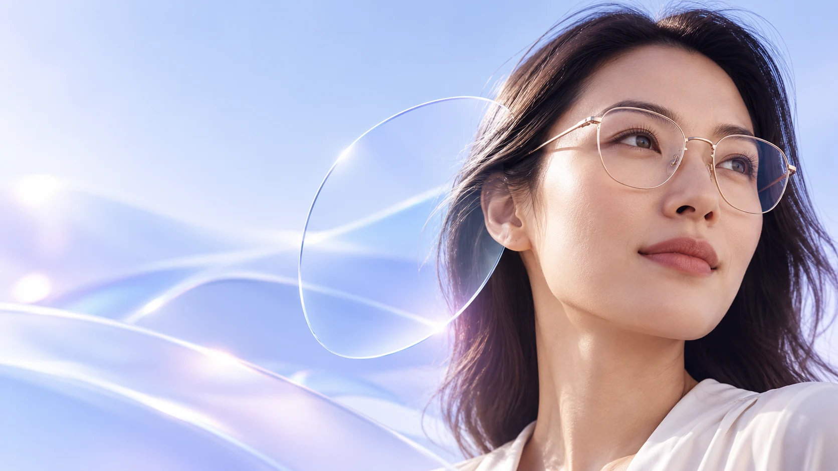 Persona con occhiali - immagine illustrativa ZEISS ClearMind